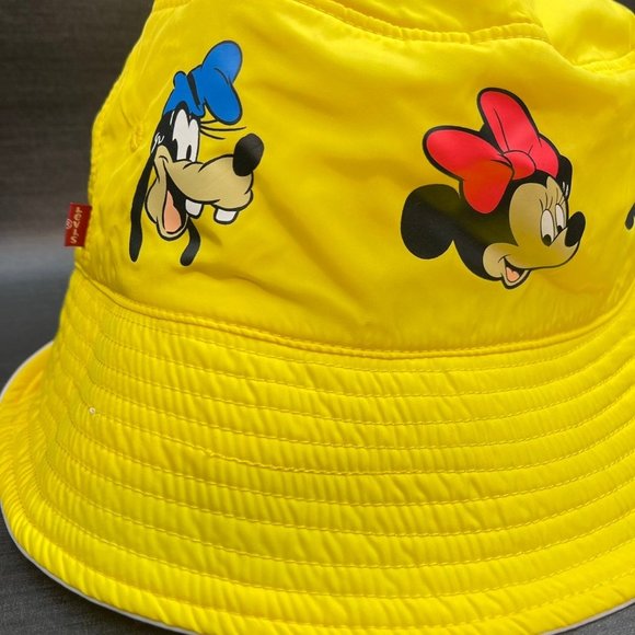 NEW Levi's x Disney Mickey & Friends Reversible Bucket Hat Adult Large - Picture 11 of 12